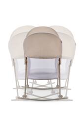 Kinderkraft LOVI 3-in-1 Baby Travel Cot Infant Crib Cradle Lightweight Compact in Beige - thumbnail 5