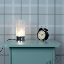 ValueLights Florette Silver Table Lamp Dimmable - thumbnail 5