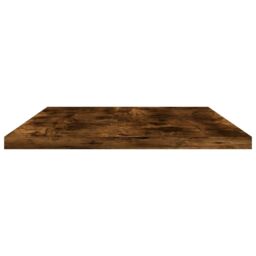 Berkfield Home Wall Shelves 4 pcs Smoked Oak 60x20x1.5 cm Engineered Wood in Brown - thumbnail 5