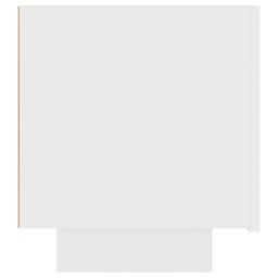Berkfield Home TV Cabinet White 100x35x40 cm Engineered Wood - Size: 100 x 35 x 40 cm - thumbnail 6