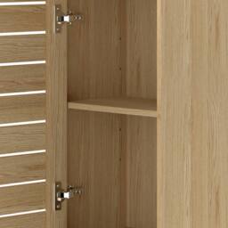 Levede Bathroom Storage Cabinet Hallway Tall Cupboard Adjustable Shelf Oak in Brown - thumbnail 6