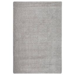 Berkfield Home Shaggy Rug Light Grey 140x200 cm Anti Slip - Size: 100 cm diameter - thumbnail 1