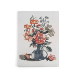 "Artery8 Flower Bouquet in a Vase Still Life Teyler Canvas Wall Art in White - Size: W18"" x H24""" - thumbnail 1