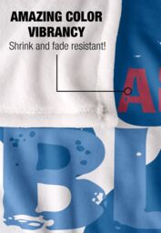 Blues Clues All American Blue Sport Silky Touch Super Soft Throw Blanket 152 X 127 cm in White - thumbnail 4
