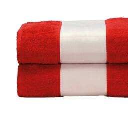 ARTG Subli-Me Bath Towel in Red - thumbnail 2