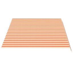 Berkfield Home Replacement Fabric for Awning Yellow & Orange 4.5x3 m - thumbnail 4
