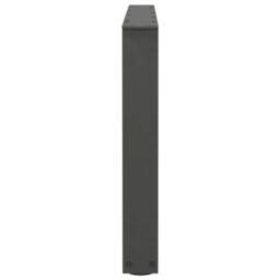 Berkfield Home Dining Table Legs V-Shape 2 pcs Anthracite 70x(42-43.3) cm Steel in Dark Grey - thumbnail 6