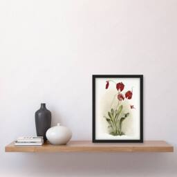 Artery8 F Sander Masdevallia Harryana Splendens Orchid Framed Wall Art Print - Size: A4 - thumbnail 4