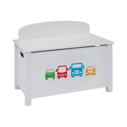 Liberty House Toys Transport Wooden Toy Box in White - thumbnail 4
