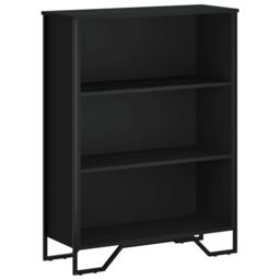 Berkfield Home Bookcase Black 80x31x106 cm Engineered Wood - Size: 80 x 31 x 106 cm - thumbnail 2