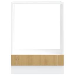 Berkfield Home Oven Cabinet Lucca Artisan Oak Engineered Wood in Brown - thumbnail 4