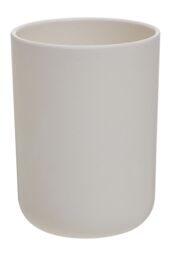 Orsina Designer White Tumbler with Sleek Trim, nature friendly Drinkware, Lightweight Water Tumbler for Everyday Use - thumbnail 1
