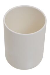 Orsina Designer White Tumbler with Sleek Trim, nature friendly Drinkware, Lightweight Water Tumbler for Everyday Use - thumbnail 2
