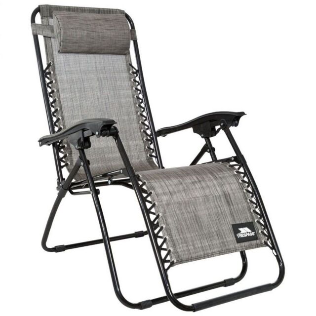 Trespass Glenesk Folding Garden Chair in Grey - image 1