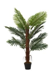 Living and Home 120cm Artificial Palm Tree Potted for Garden, Office & Home Decor in Green - thumbnail 3