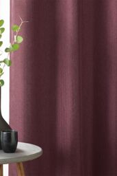 Furn Moon Premium Thermal Blackout Eyelet Curtains in Purple - Size: 168 cm width x 137 cm drop - thumbnail 3