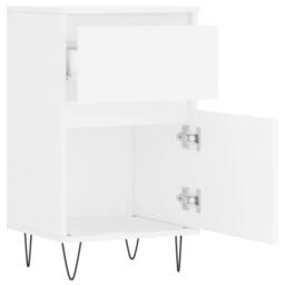 Berkfield Home Sideboard White 40x35x70 cm Engineered Wood - Size: 40 x 35 x 70 cm - thumbnail 6