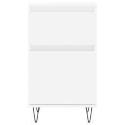 Berkfield Home Sideboard White 40x35x70 cm Engineered Wood - Size: 40 x 35 x 70 cm - thumbnail 5