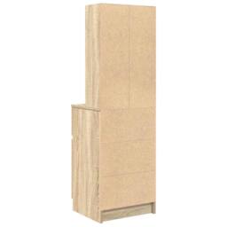 Berkfield Home Bedside Cabinet Sonoma Oak 39x35x125 cm Engineered Wood - Size: 39 x 35 x 125 cm - thumbnail 8