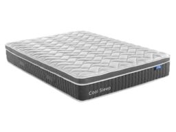 Arthur Sleep Cool Memory Foam Medium Firm Gel Hybrid Mattress in White - Size: Super King - thumbnail 3