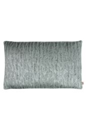 KAI Equidae Jacquard Cushion in Blue - Size: 40 cm x 60 cm - thumbnail 1