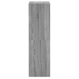 Berkfield Home Shoe Cabinet Grey Sonoma 60x34x116 Engineered Wood - thumbnail 6