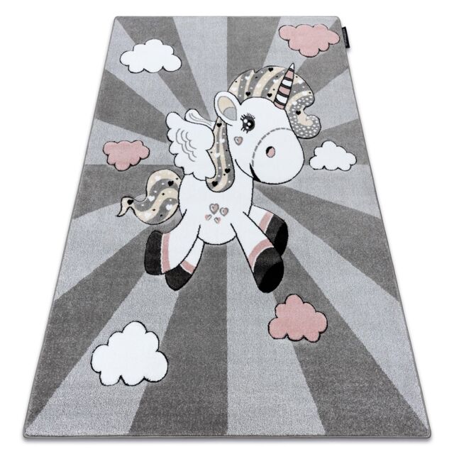 RugsX Petit Rug in Grey - Size: 80 cm x 150 cm - image 1