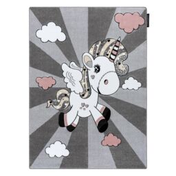 RugsX Petit Rug in Grey - Size: 80 cm x 150 cm - thumbnail 2