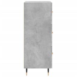 Berkfield Home Sideboard Concrete Grey 34.5x34x90 cm Engineered Wood - thumbnail 7