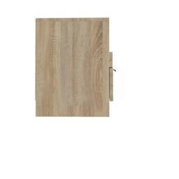 Berkfield Home TV Cabinet Sonoma Oak 150x33.5x45 cm Engineered Wood in Brown - thumbnail 6