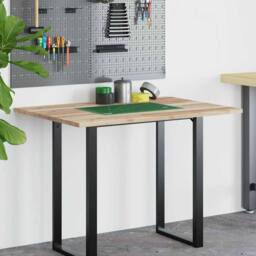 Berkfield Home Versatile Desk Top Untreated 80x70x2 cm Solid Wood Acacia in Brown - Size: 80 x 70 x 2 cm - thumbnail 1