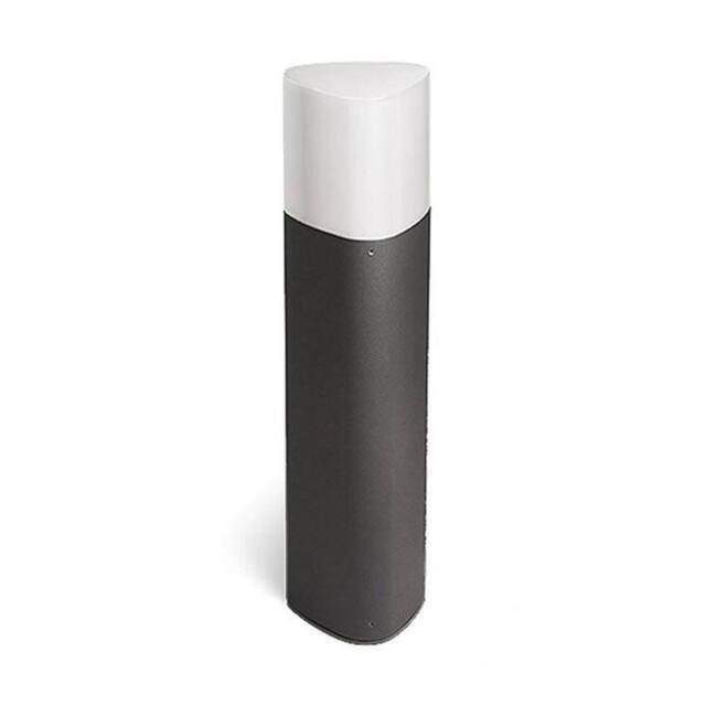 Netlighting Mandela 1 Light Outdoor Bollard Light Urban Grey IP44