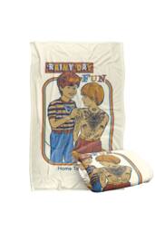 Steven Rhodes Rainy Day Fun Silky Touch Super Soft Throw Blanket - Size: Large - thumbnail 2