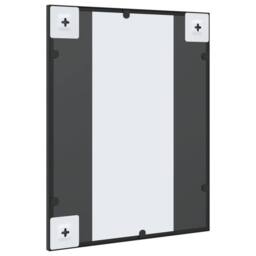 Berkfield Home Wall Mirror Black 40x50 cm Rectangle Iron - thumbnail 5