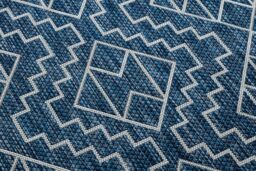 RugsX Sion Rug in Blue - Size: 140 cm x 190 cm - thumbnail 5