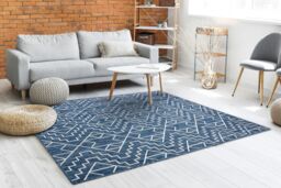 RugsX Sion Rug in Blue - Size: 140 cm x 190 cm - thumbnail 4