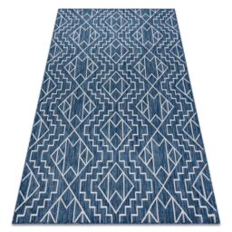 RugsX Sion Rug in Blue - Size: 140 cm x 190 cm - thumbnail 1
