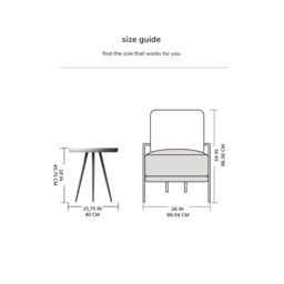 MH London 'Chervey' Round Side Table Solid Wood Bedside Table for Living Room & Bedroom - Small in Walnut - thumbnail 8