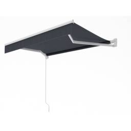 Primrose Awnings Essential Manual Retractable Awning 3m Wide in Charcoal - thumbnail 9