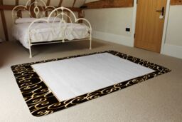 Benjamin Tate Design Ancient Egyptian Border Rug in Natural - Size: Large - thumbnail 3