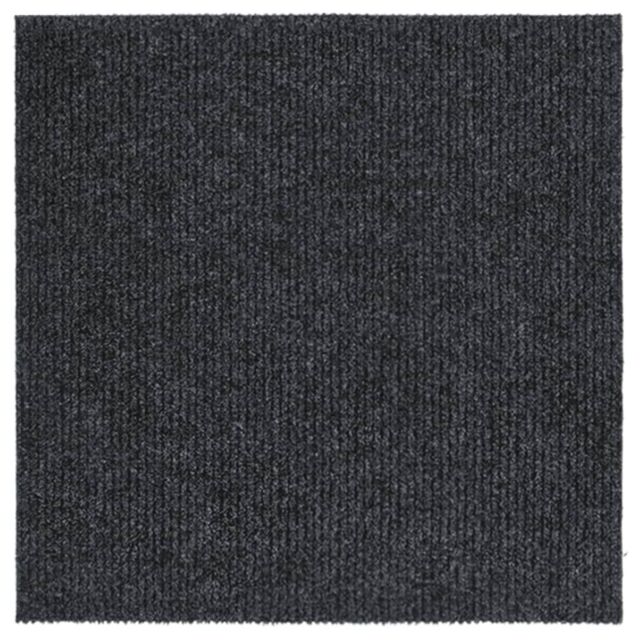 Berkfield Home Dirt Trapper Carpet Runner 100x100 cm Anthracite in Black - Size: 100 cm diameter - image 1