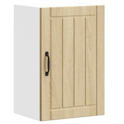 Berkfield Home Kitchen Wall Cabinet Lucca Sonoma Oak Engineered Wood in Brown - thumbnail 2
