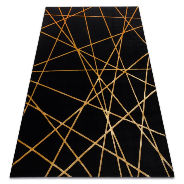 RugsX Gloss Rug in Black - Size: 140 cm x 190 cm - image 1