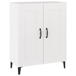 Berkfield Home Sideboard White 69.5x34x90 cm Engineered Wood - thumbnail 2