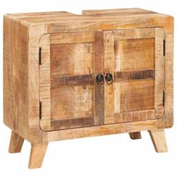 Berkfield Home Bathroom Cabinet with Shelf with Storage with Door Brown - thumbnail 1