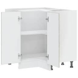Berkfield Home Kitchen Corner Base Cabinet Kalmar Grey Sonoma Engineered Wood - thumbnail 6