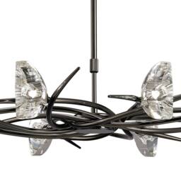 Netlighting Eclipse Telescopic 8 Light G9 Black Chrome - thumbnail 5