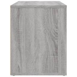 Berkfield Home Bedside Cabinet Grey Sonoma 60x36x45 cm Engineered Wood - Size: 60 x 36 x 45 cm - thumbnail 8