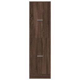 Berkfield Home Apothecary Cabinet¬†Brown Oak 40x41x144.5 cm Engineered Wood in Brown - thumbnail 5