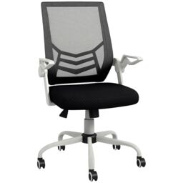 VINSETTO Mesh Swivel Office Chair Task Computer Chair w/ Lumbar Support - thumbnail 2